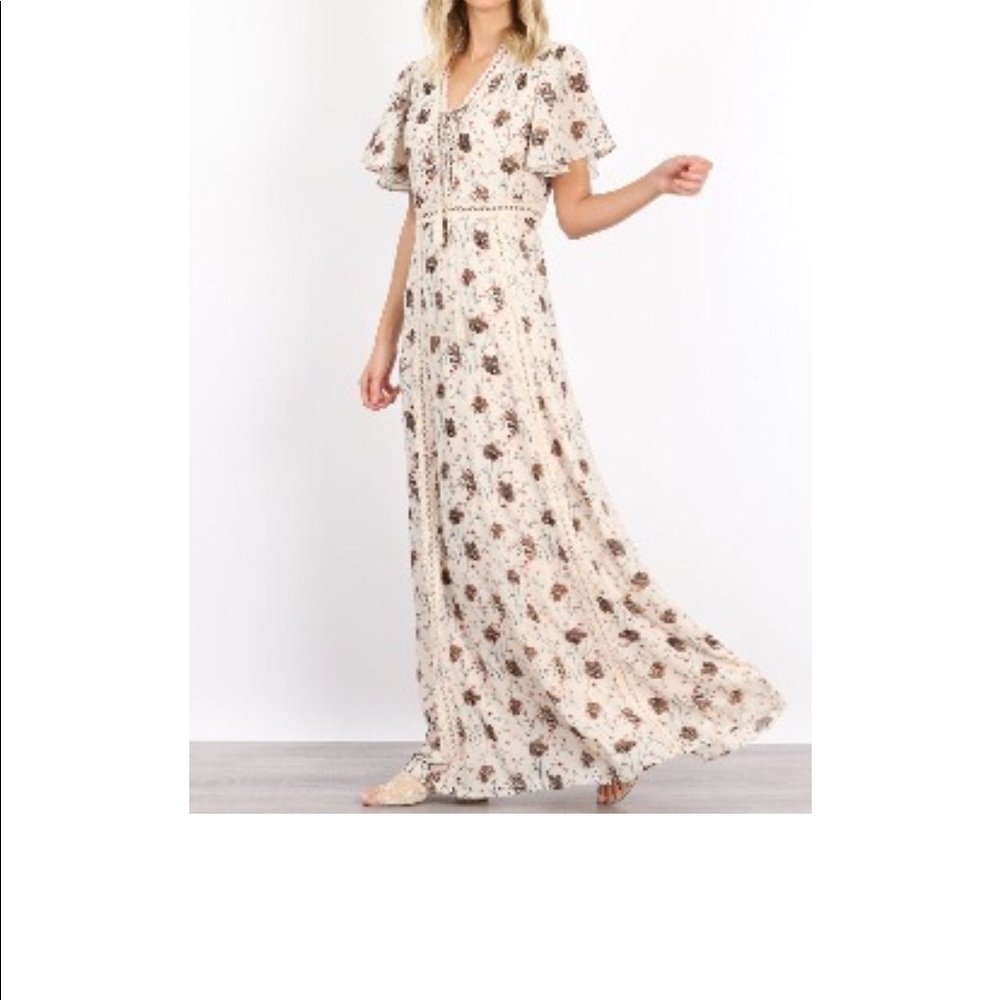 Floral Maxi Beach Dress